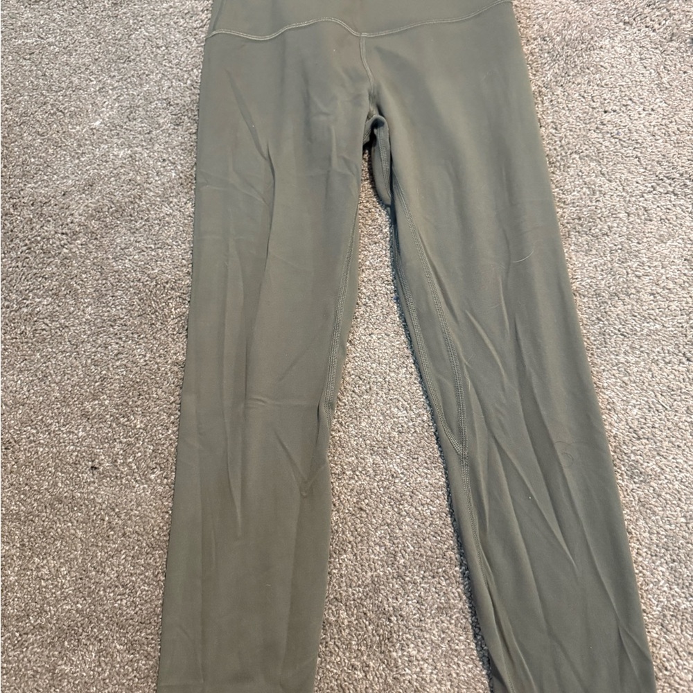 lululemon athletica Olive Green Leggings
